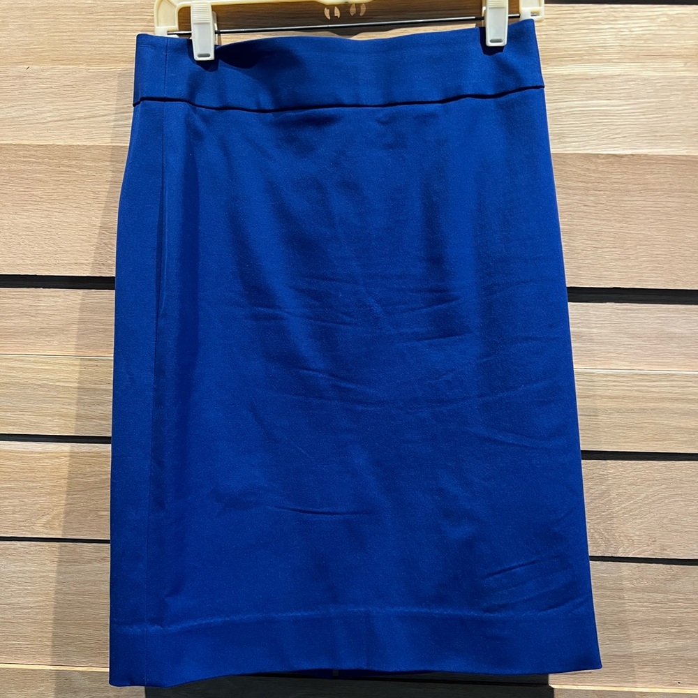 Pencil Skirt Cobalt Blue Banana Republic